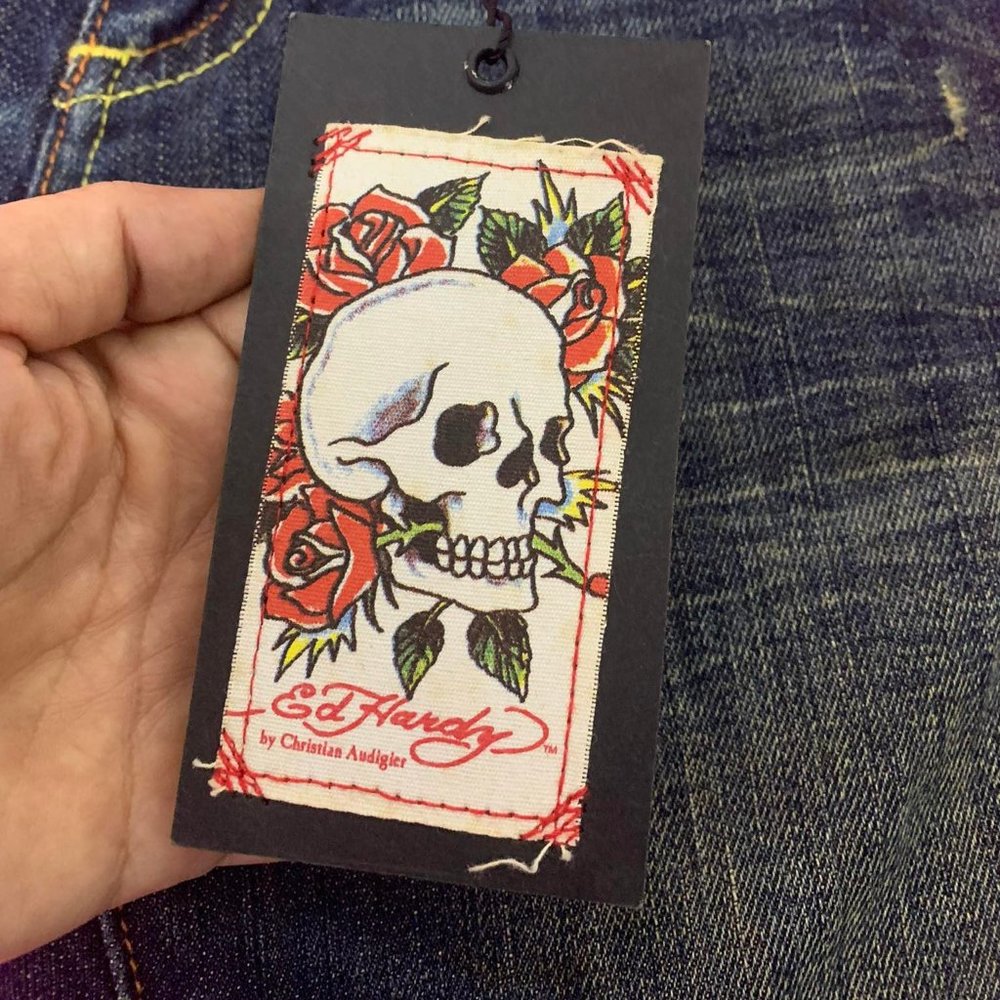 JEANS 100% Original Ed Hardy by Christian Audiguer Especial Edition